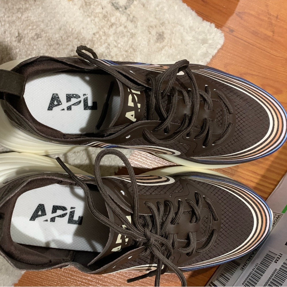 APL Streamline Women’s Running Shoe Size 8 Chocolate Brown new w box - Picture 6 of 7